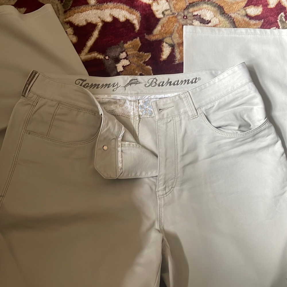 Tommy Bahama khakis. Size 34 waist.